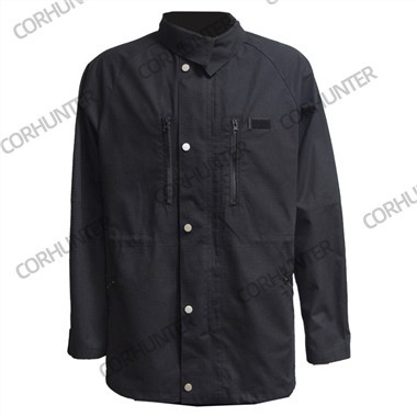 Svart taktisk uniform