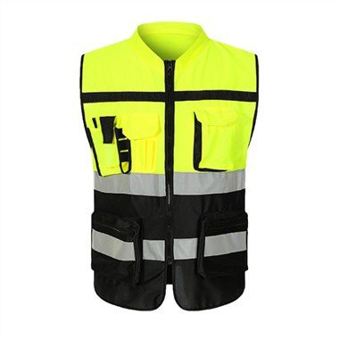 Mesh Refleksvest med flere lommer