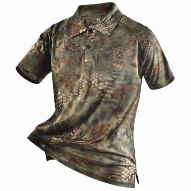 Militær Camo Poloskjorte