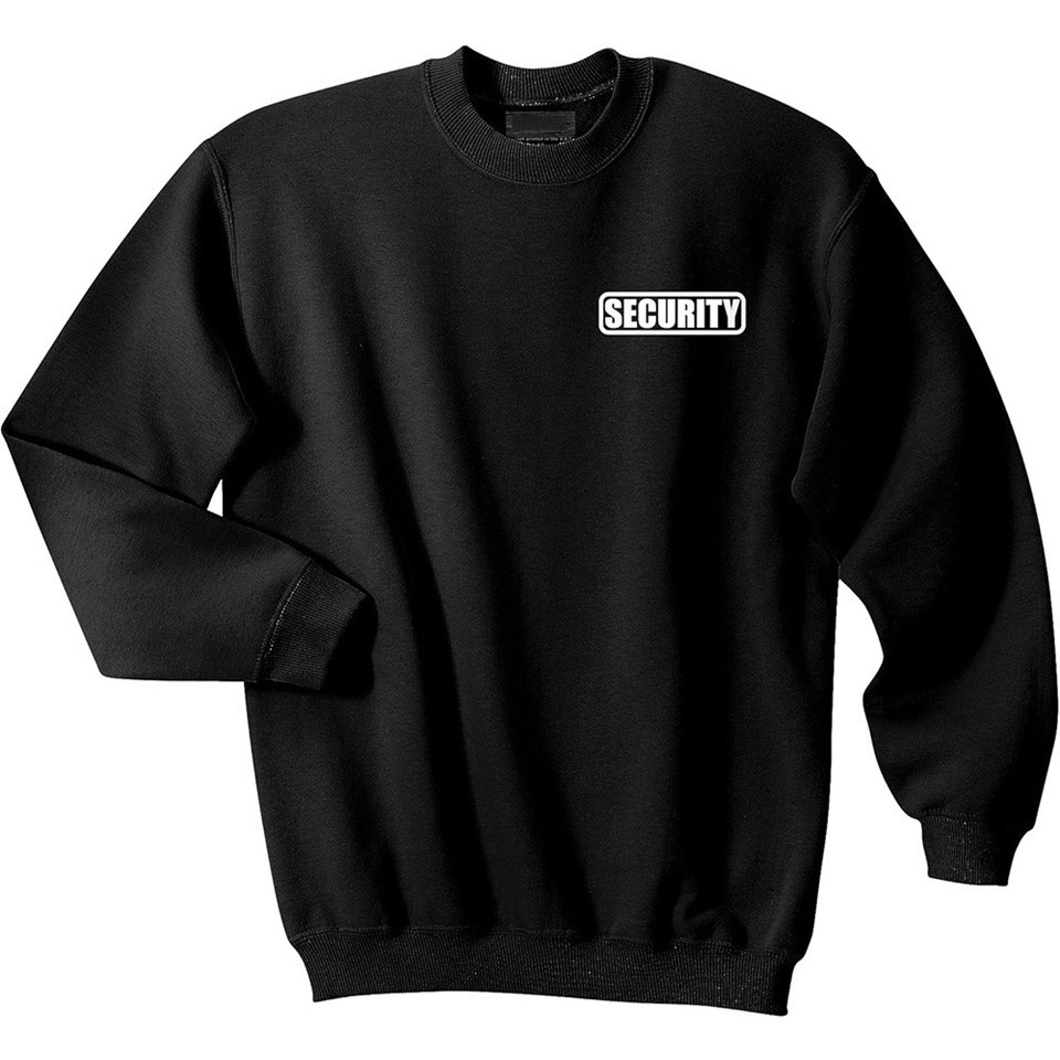 Factory Direct Custom Security Event Staff Crewneck Sweatshirt suppliers