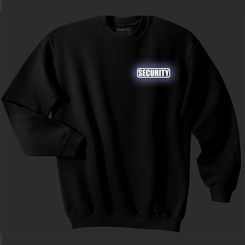 Factory Direct Custom Security Event Staff Crewneck Sweatshirt high quality