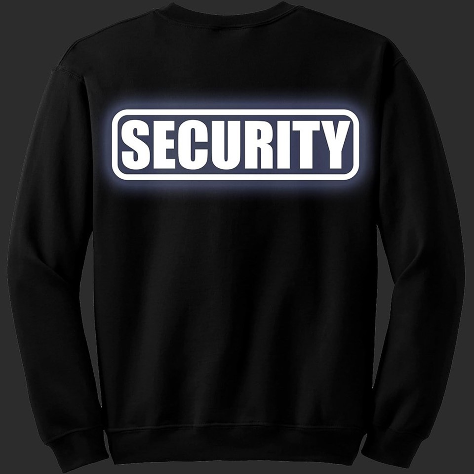 Factory Direct Custom Security Event Staff Crewneck Sweatshirt factory