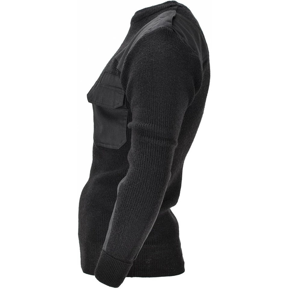 OEM Bundeswehr Style Commando Sweater Heavy Wool Blend For Security Teams high quality