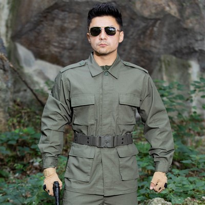 Army Green Battle Dress Uniform Military Camouflage Dress