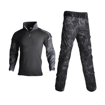 Black Python Pattern Flame-resistant Operational Frog Gear
