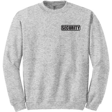 Factory Direct Custom Security Event Personal Sweatshirt med rund hals