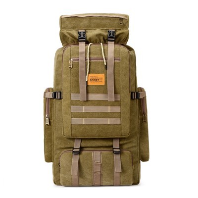 Stor kapasitet lerret utvidbar kamuflasje Taktisk fjellklatring Bag