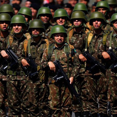 Utendørs Jakt Ripstop Woodland Camo 6535 TC Brazilian Army Combat Camouflage Dress