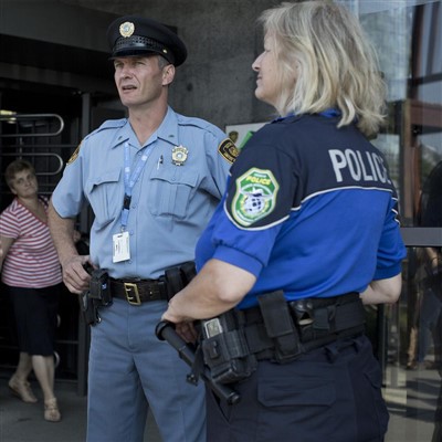 Sveits privat sikkerhetsvakt-arrangementsuniform for staber