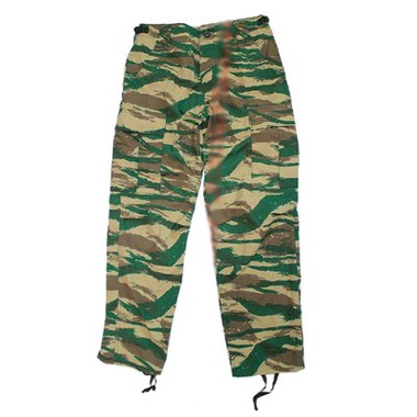 Venezuelan Militia Lizard Woodland Fire Color Jungle Camo BDU Combat Bukser