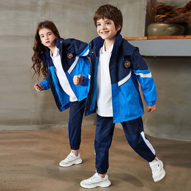 Winter Insulated Jacket & Pants 3-Piece Set Color Combination School Uniform factory